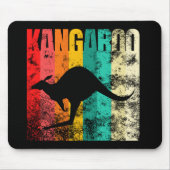 Tapis De Souris Kangaroo Retro (Devant)