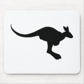 Tapis De Souris Kangaroo Silhouette (Devant)