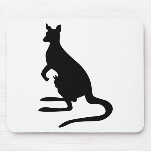 Tapis De Souris Kangaroo Silhouette (Devant)