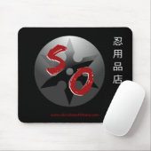 Tapis De Souris Kanji et logo Mousepad 2 de fournisseurs de (Avec souris)