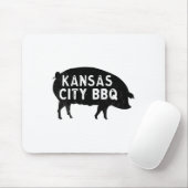 Tapis De Souris Kansas City Pig Bbq (Avec souris)