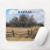 Tapis De Souris Kansas Country Side Paysage Souris Pad (Avec souris)