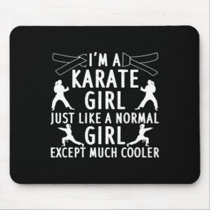 Tapis De Souris Karate Art Pour Filles Femmes Karate Black Belt Ma