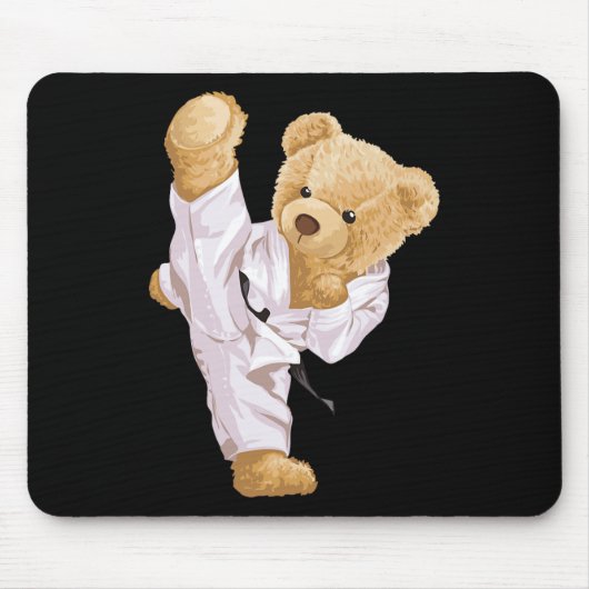 Tapis De Souris Karaté Bear (Devant)