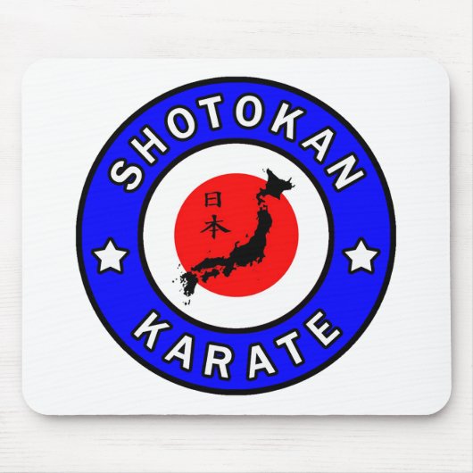 Tapis De Souris Karaté de Shotokan (Devant)