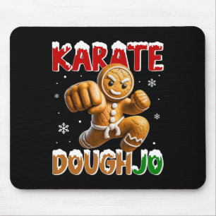 Tapis De Souris Karate Doughjo Drôle de kick d'arts martiaux Pain