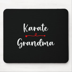 Tapis De Souris Karate Grandma Pour Karate Sport Fête Des Mères
