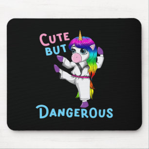 Tapis De Souris Karaté Licorne Kickboxing Arts Martiaux Jiu Jitsu