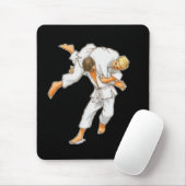 Tapis De Souris Karate mousepad (Avec souris)