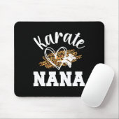 Tapis De Souris Karate Nana Leopard Karate Nana Grandma 1 (Avec souris)