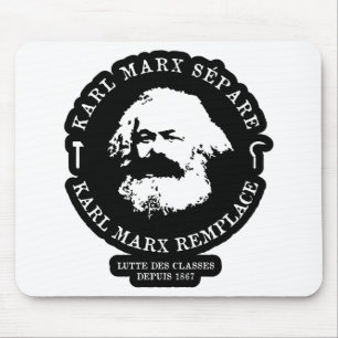 TAPIS DE SOURIS KARL MARX SÉPARE, KARL MARX REMPLACEMENT
