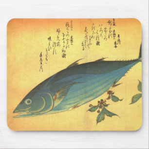 Tapis De Souris Katsuo (Thon de Skipjack) - Poisson coloré de Hiro