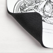 Tapis De Souris Kaw ER6n 2008 (Coin)