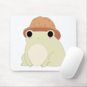 Tapis De Souris Kawaii Chilling Frog Cadeau (Avec souris)
