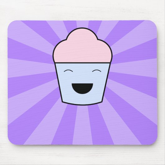 Tapis De Souris Kawaii Cupcake Mousepad (Devant)
