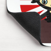 Tapis De Souris kawaii de chat de ninja (Coin)