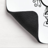 Tapis De Souris Kawaii fille de dessin animé (Coin)