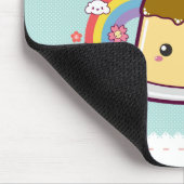 Tapis De Souris Kawaii Flan (Coin)