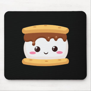 Tapis De Souris Kawaii Groupe Halloween Costume Party S'mores Sand