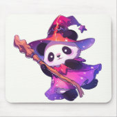 Tapis De Souris Kawaii Panda comme fille magique (Devant)