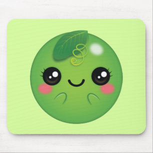 Tapis De Souris Kawaii Pea