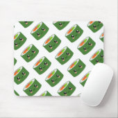 Tapis De Souris Kawaii Sushi (Avec souris)