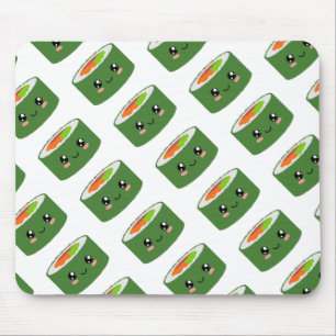 Tapis De Souris Kawaii Sushi