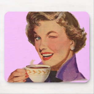 Tapis De Souris Kay aime le café