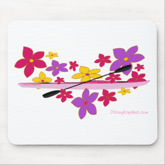 Tapis De Souris Kayak de flower power