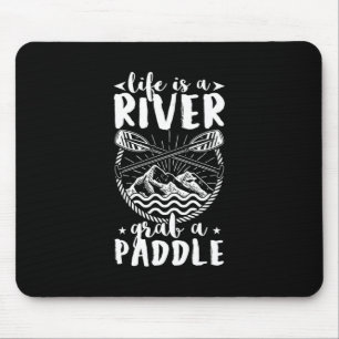 Tapis De Souris Kayak Driver Life Est Une Rivière