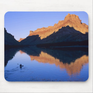 Tapis De Souris Kayak sur la rivière Colorado en espagnol