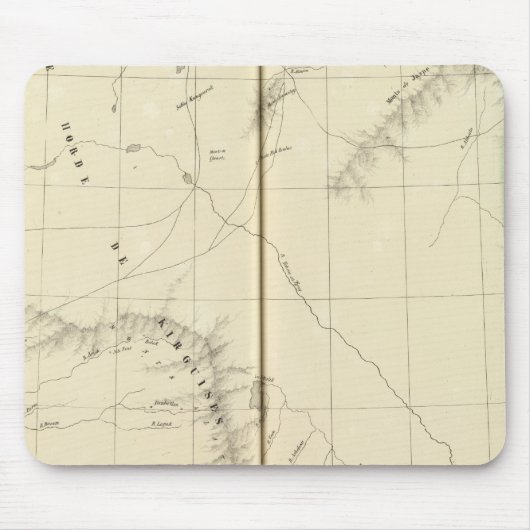 Tapis De Souris Kazakhstan, Kirghizistan (Devant)