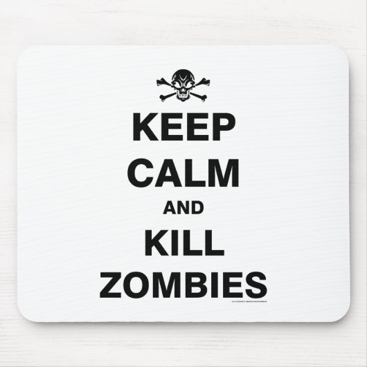Tapis De Souris Keep calm (Devant)