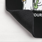 Tapis De Souris Keep Your Srits High Ghost Smoking Weed Halloween (Coin)