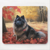 Tapis De Souris Keeshony en automne Leaves Fall Inspire (Devant)