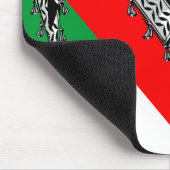 Tapis De Souris Keffiyeh Écharpe palestinienne tissu traditionnel (Coin)