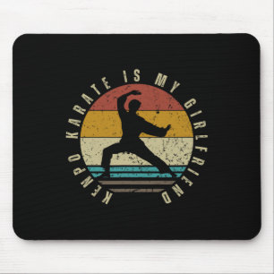 Tapis De Souris Kenpo Karate Est Ma Fille Amusante Américaine Kenp