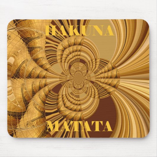 Tapis De Souris Kenya Giraffe Mousepad Modèle horizontal (Devant)