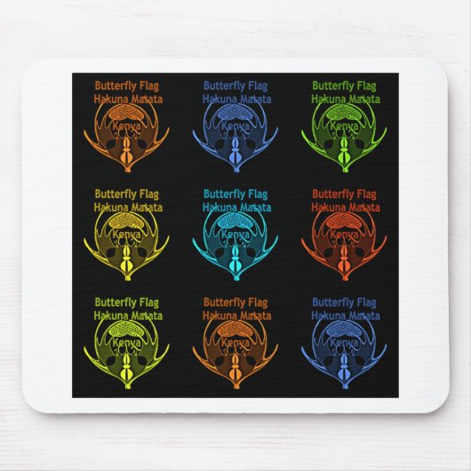 Tapis De Souris Kenya Hakuna Matata (Devant)