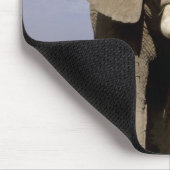 Tapis De Souris Kenya : Parc national d'Amboseli, éléphant mâle (Coin)