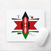 Tapis De Souris Kenya Safari (Avec souris)