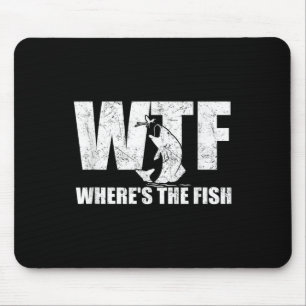 Tapis De Souris Keskou le poisson T-shirt drôle pour hommes Cadeau