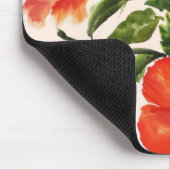 Tapis De Souris Ketmie rouge chaude (Coin)