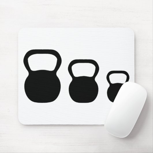 Tapis De Souris Kettlebells (Avec souris)