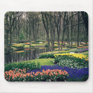 Tapis De Souris Keukenhof, un banquet floral
