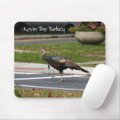 Tapis De Souris Kevin The Turkey - Old Wethersfield, CT (Avec souris)