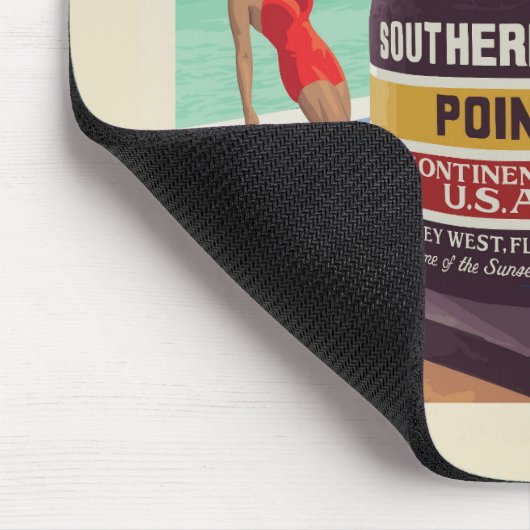 Tapis De Souris Key West | Floride (Coin)