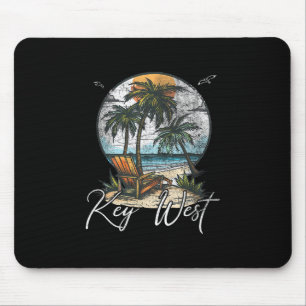 Tapis De Souris Key West Floride Fl Palmiers