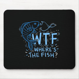 Tapis De Souris Kéz de Poisson , Pêcheurs, Pêcheur, Hameçon, La