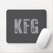 Tapis De Souris Kfg Keep F'n Going Military Style  (Avec souris)